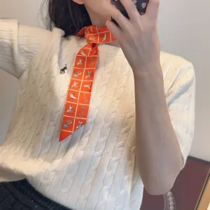 Hermès Silk Scarf