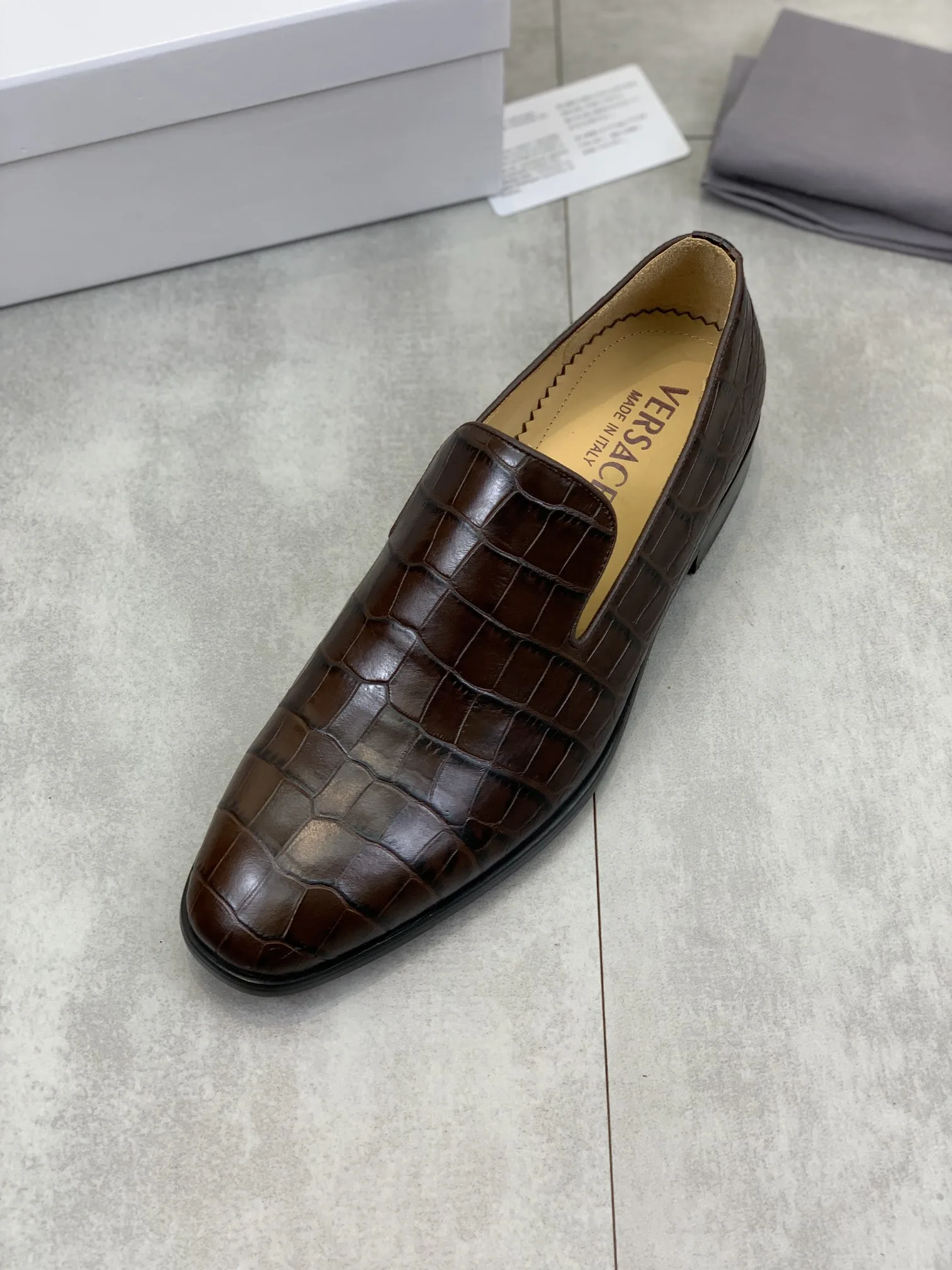 Versace Leather Shoes