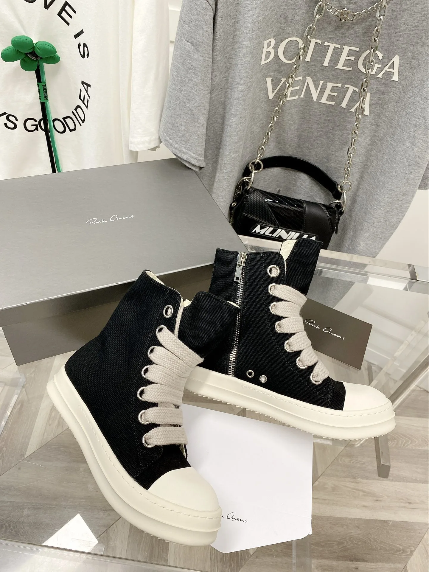 Rick Owens Canvas Shoes