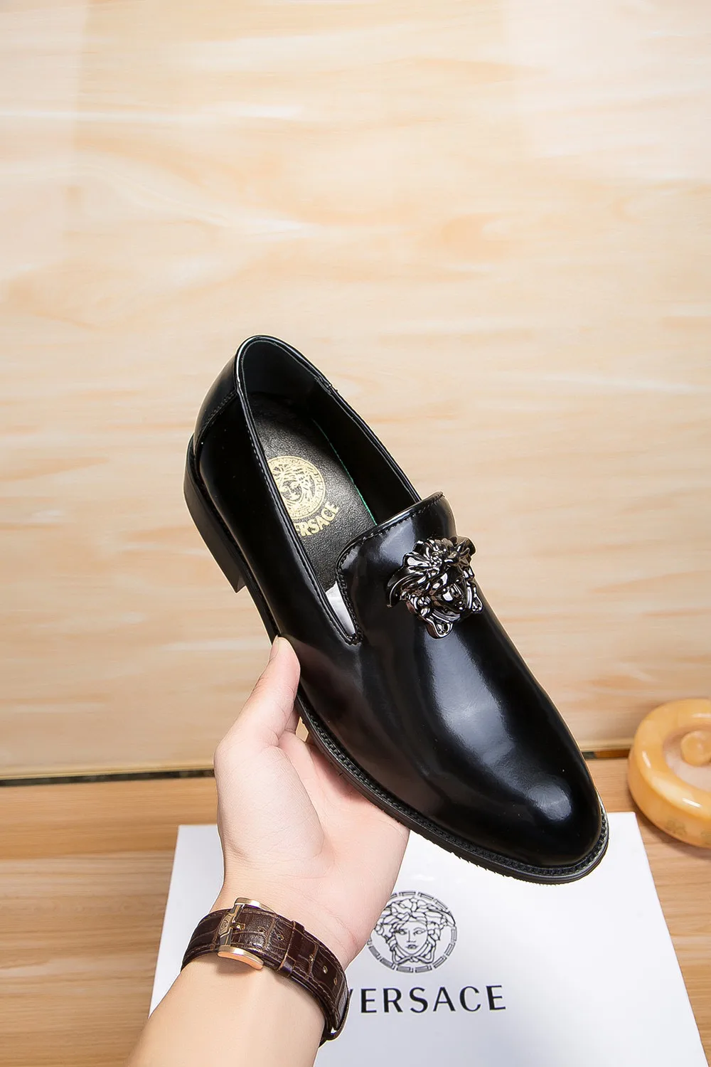 Versace Leather Shoes
