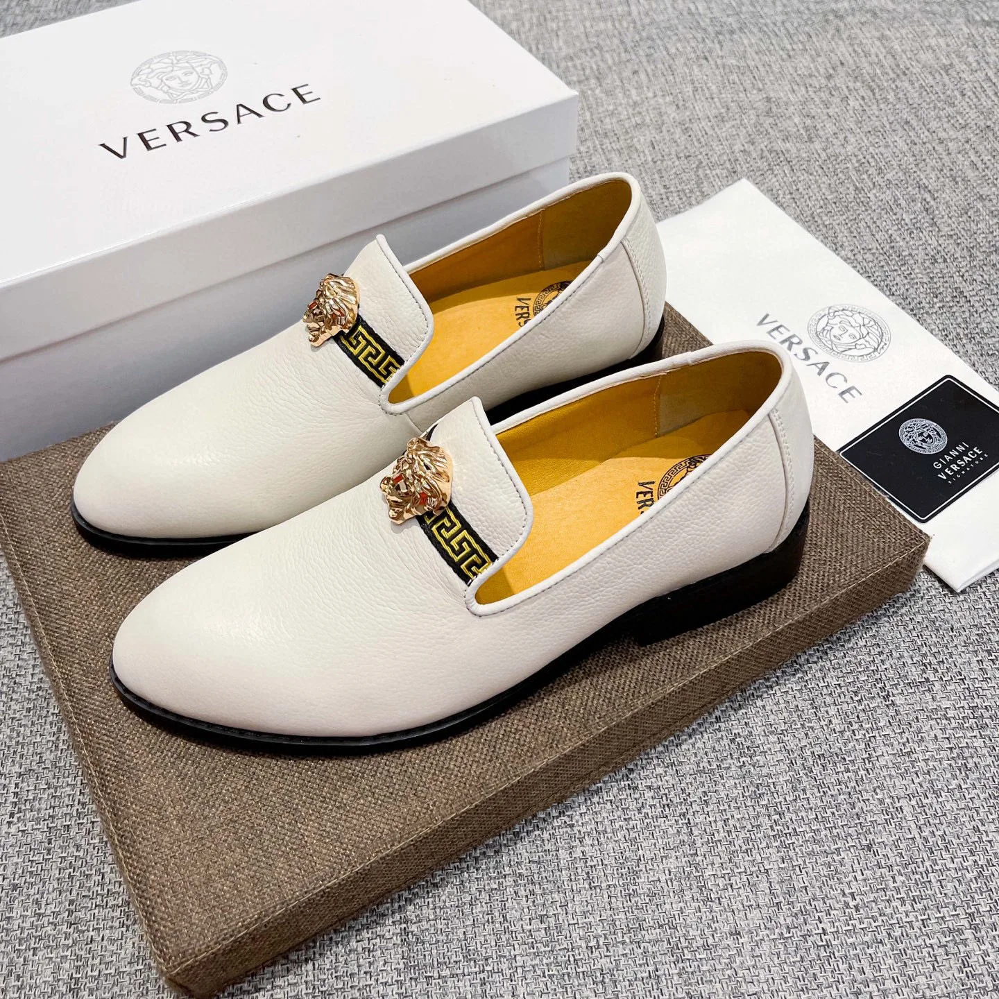 Versace Leather Shoes