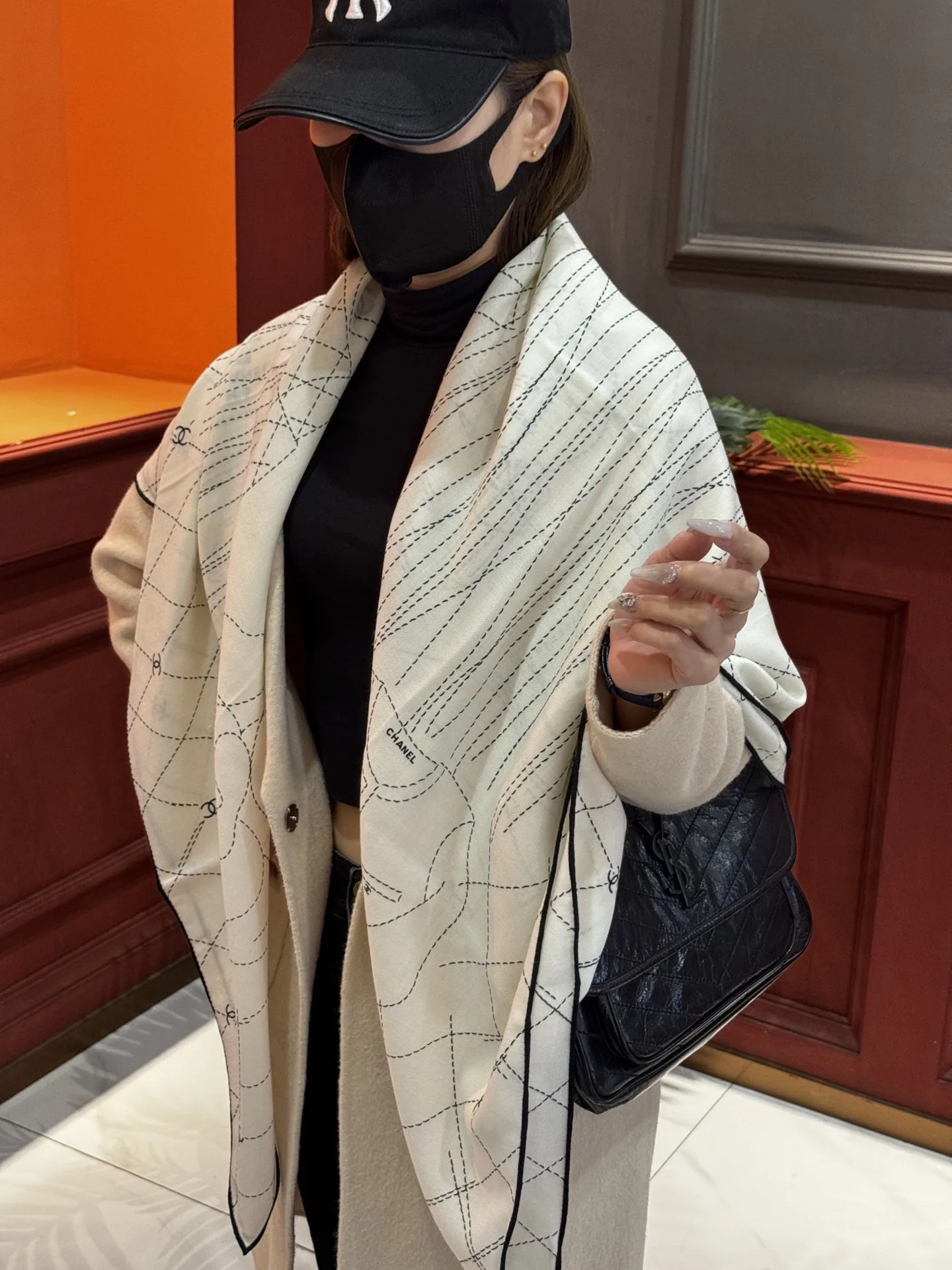 Chanel Silk Scarf