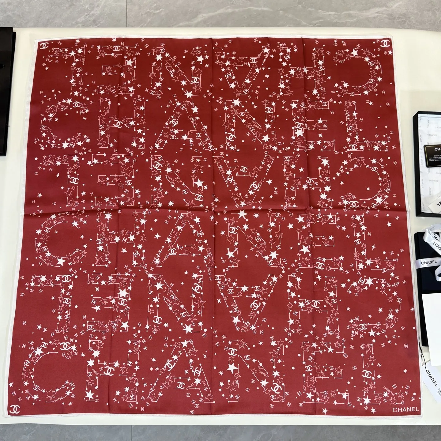 Chanel Silk Scarf