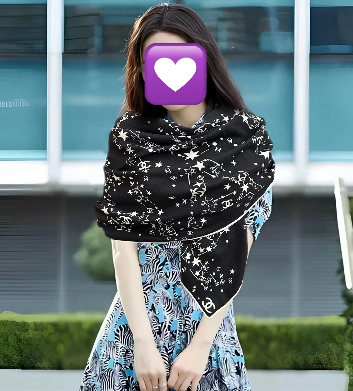 Chanel Silk Scarf