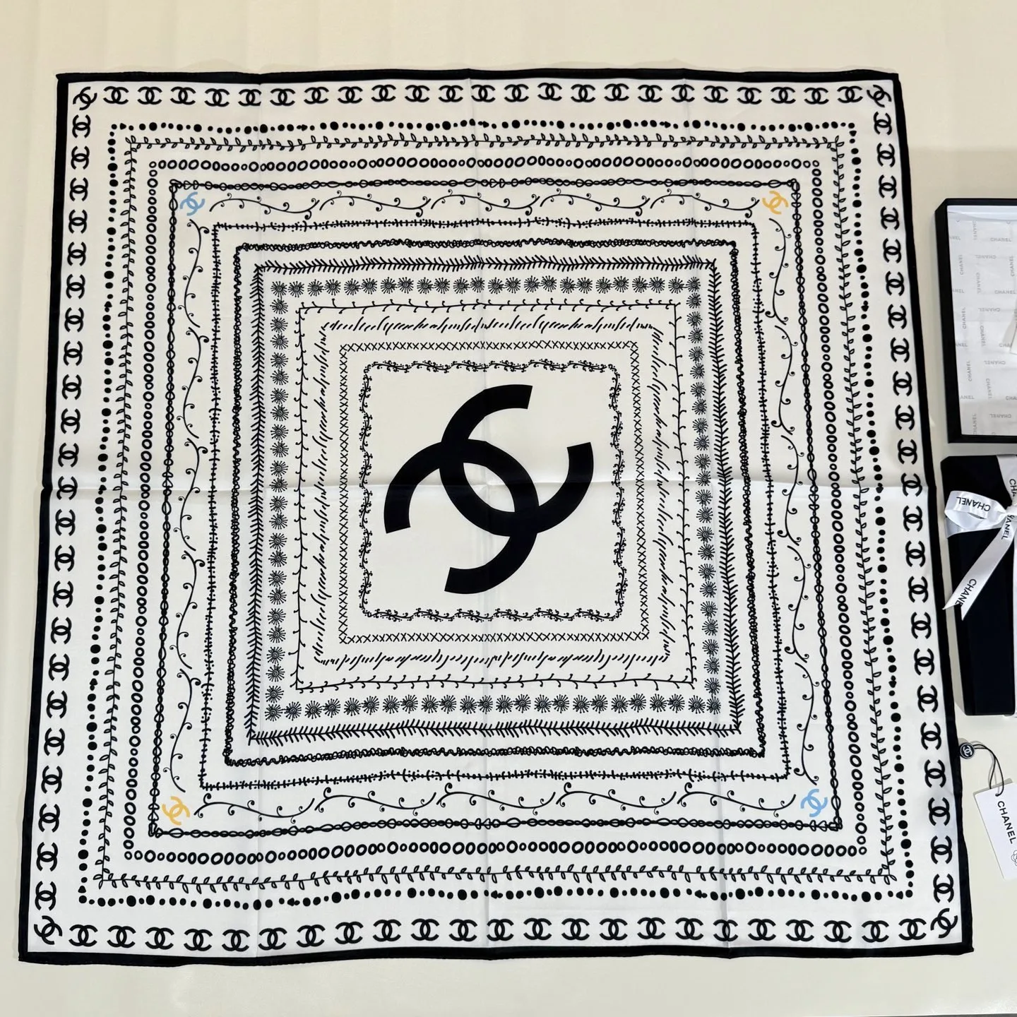 Chanel Silk Scarf